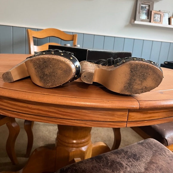 Colin Stuart Vintage platform heals Black - Picture 5 of 5